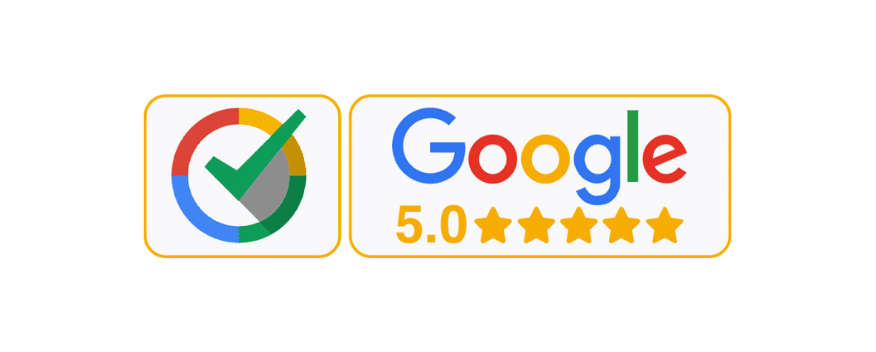 Google 5 star badge - Metro Detroit